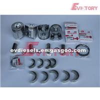 For Yanmar 4D98E 4TNE98 Engine Rebuild Kit Piston And Piston Ring Full Gasket Bearing Kit
