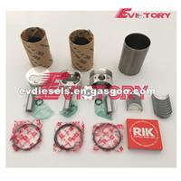 For Yanmar 3TNE74 3D74 3D74E Engine Rebuild Kit Overhaul Kit