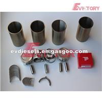For Nissan Forklift H20 H20-2 H20-II Engine Rebuild Kit Piston Ring Cylinder Liner Full Gasket Kit Bearing