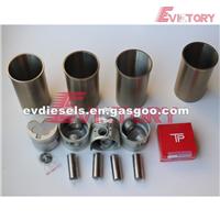 For Nissan Forklift TD23 Engine Rebuild Kit Piston Ring Cylinder Liner Full Gasket Kit Bearing