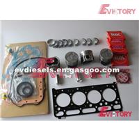 For Kubota V2203 V2403 Engine Rebuild Kit Oversize +0.50 Piston + Ring Gasket Bearing