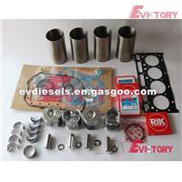 For Kubota V2203 Engine Rebuild Kit Piston + Ring Cylinder Liner Gasket Bearing