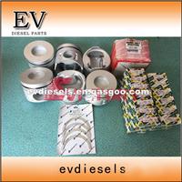 Engine Rebuild Kit 6D14 6D14T Piston Piston Ring Cylinder Liner Crankshaft Con Rod Bearing For Fuso Truck