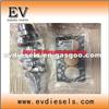 Excavator Overhaul D850 Rebuild Kit Piston Ring Liner Cylinder Head Gasket Bearing Valve Crankshaft Conrod Pump