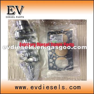 Excavator Overhaul D850 Rebuild Kit Piston Ring Liner Cylinder Head Gasket Bearing Valve Crankshaft Conrod Pump