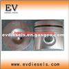 Overhaul 6D16T Engine Rebuild Kit Piston Ring Liner Cylinder Head Gasket Bearing Valve Crankshaft Conrod Pump