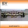 Overhaul S6KT Engine Rebuild Kit Piston Ring Liner Cylinder Head Gasket Bearing Valve Crankshaft Conrod Pump