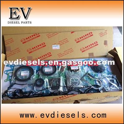 Overhaul 6M60 Engine Rebuild Kit Piston Ring Liner Cylinder Head Gasket Bearing Valve Crankshaft Conrod Pump