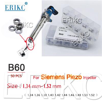 ERIKC Siemens Piezo Auto Fuel Injector Adjustable Shim B60 E1023604 Adjusting Shim 1.34-1.52 Mm