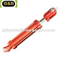 Double Oil Port Tie Rod Hydraulic Cylinder For Auto Hoist