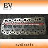 Overhaul 4DR7 Engine Rebuild Kit Piston Ring Liner Cylinder Head Gasket Bearing Valve Crankshaft Conrod Pump