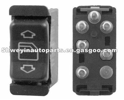 Power Window Lift Switch 6Pin For Mercedes-Benz S-Class 1268206310