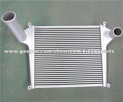 Latest New Model Water To Air Intercooler For Hino 700 Truck