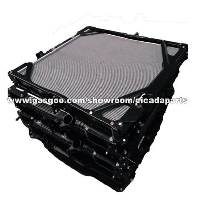 Mecedes Benz Aluminum Palstic Radiator For Heavy Duty Dump Truck