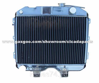 Iran Heavy Truck Parts Copper Radiator Kamaz 54115-1301010