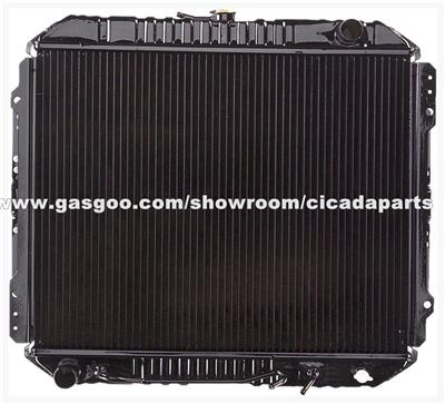 Aftermarket Spare Parts Copper Core Radiator For Hino Truck RK 8J 16041-E0010L