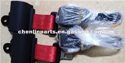 Two Points Retractable Safety Belt With Sensor