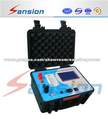 Contact Resistance Tester Micro-Ohmmeter (50A/100A/150A/200A Current Is Convertible)