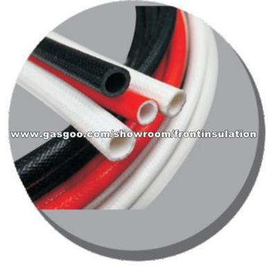 Silicone Rubber Fiberglass Sleeving(Inside Rubber Outside Fiber)