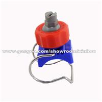 Flat Fan Plastic Clamp Spray Nozzle