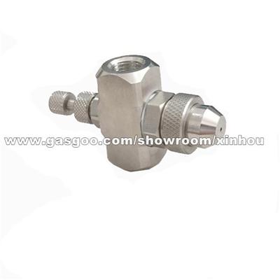 JN Water Air Mixing Two Fluid Spray Nozzle For Coating