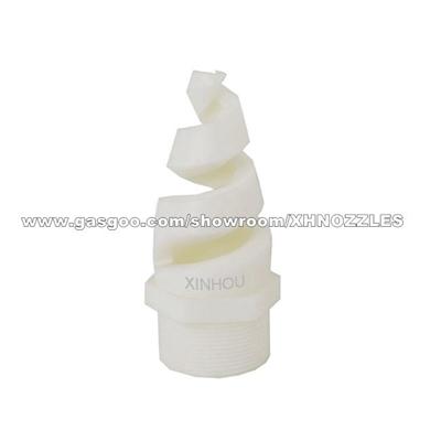 Rinsing Teflon Plastic Spiral Spraying Nozzle