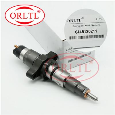 ORLTL Common Rail Injection 0445120211 Diesel Spare Parts Injector 0 445 120 211 Fuel Injection 0445 120 211