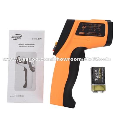 BENETECH GM700 Non-Contact IR Infrared Digital Thermometer Measurement Range:Between -50 To 700 Celsius