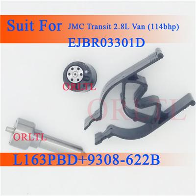 ORLTL Fuel Injection Nozzle L163PBD L163PRD Spare Parts Kits 7135-625 Common Rail Valve 9308-622B For JMC EJBR03301D