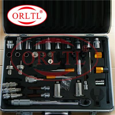 ORLTL Assembling Common Rail Injectors Tools Total 40 Pieces Auto Repair Workshop Tool 40/Pcs