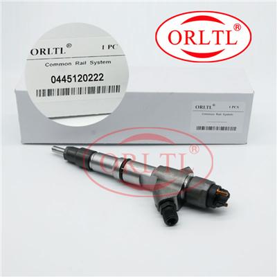 ORLTL 612600080964 Auto Diesel Injector 0445120222 0445 120 222 Fuel Oil Injection 0 445 120 222 For WEICHAI