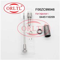 F 00Z C99 046 Auto Fuel Injector Kits F00ZC99046 F00Z C99 046 Common Rail Injector Repair Kits 0445110209 For BMW