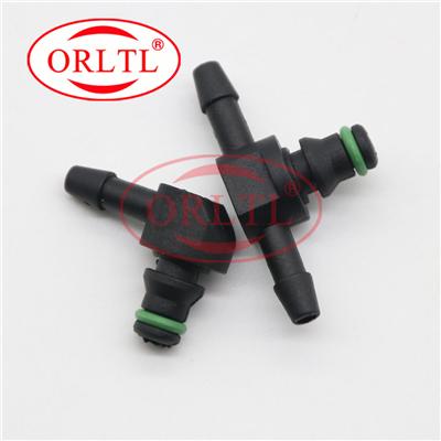 Diesel Injector Return Oil Backflow Or L And T Type Pipe Connector 10 PCS For Injection Fuel Solenoid Valve