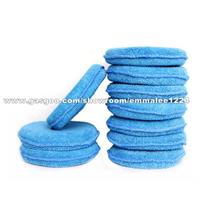 Car wax sponge Car Care Microfiber Applicator Pads - Blue or can be customized the color