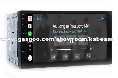 KB-7000C In Dash 2 Din 7 Inch Universal CarPlay Car Stereo Multimedia Navigation