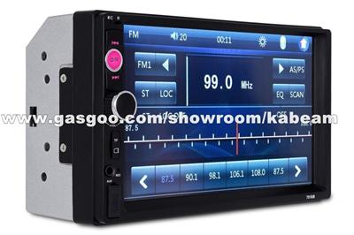 KB-7010B 2 DIN 7 Inch Car Stereo FM Bluetooth Video Player