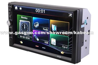 KB-7012B In Dash 2 Din Car Stereo FM Bluetooth Video Player