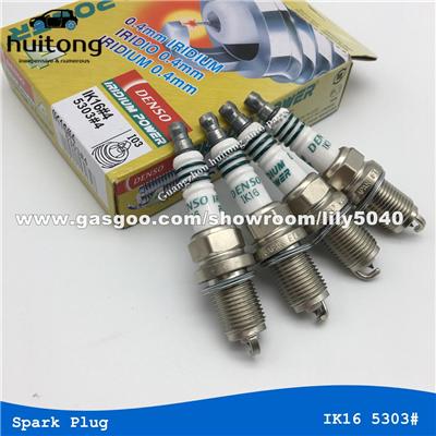 4PCS/Lot Spark Plug IK16 5303 Car Candles Glow Plug Iridium Power Spark Plugs For Toyota Hyundai Kia Mercedes-Benz Audi Honda Infiniti