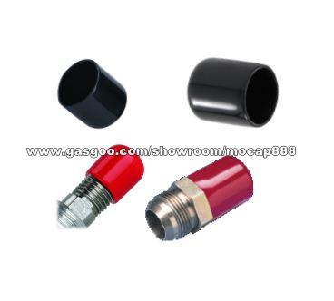 Customized PVC Rubber Plastic Soft End Caps For Stainless Steel Pipe