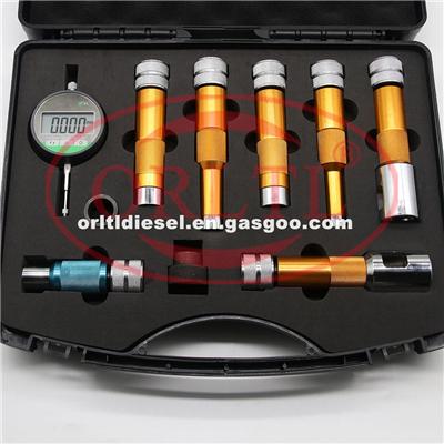 ORLTL Common Rail Injector Multifunction Test Kit Diesel Fuel Injector Lift Measurement Tool