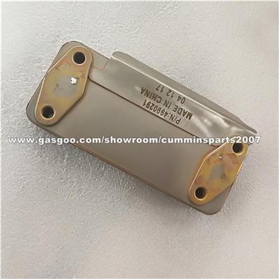 4990291 Genuine Cummins Diesel Engine Parts ISF3.8 Oil Cooler Core For Foton Truck