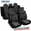 DinnXinn 110041F9 Mercedes 9 pcs full set woven car seat cover on amazon factory from China