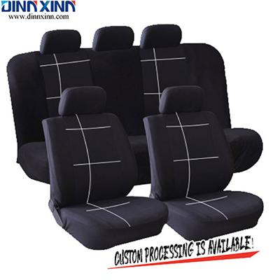 DinnXinn 110171F9 Cadillac 9 pcs full set PVC leather car seat cover nepal supplier from China