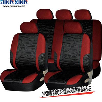 DinnXinn TY016 Lincoln 9 pcs full set woven car seat cover set full factory from China