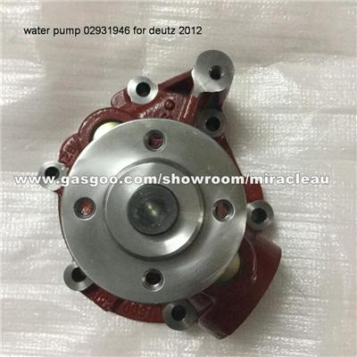 Water Pump 02931946 For Deutz 2012