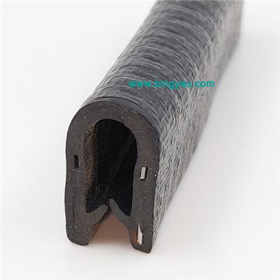Auto Door Edge Trim With Steel Core Double Lip Edge Trims Long Leg Edge Trim Strips China Manufacturer Factory IATF 16949