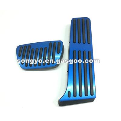 Car Blue Oil Brake Pedal Pads For Toyota RAV4