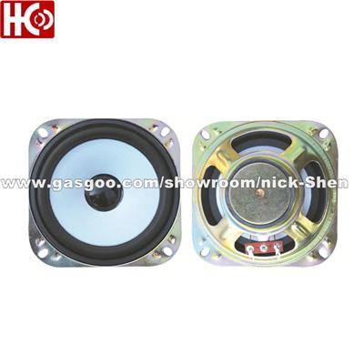 4 Inch Square Hi-Fi Stereo Car Door Speaker Enclosure