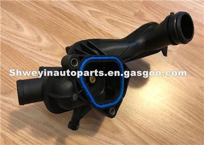 Coolant Thermostat Housing For Citroen C3 DS3 C4 DS4 Berlingo Peugeot 207 208 308 3008 5008 Partner 1336CE, V764558080