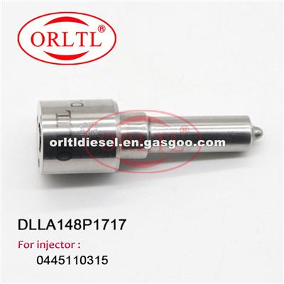 ORLTL Auto Parts Nozzle DLLA148P1717 (0433172053) Diesel Pump Injector Nozzle DLLA 148 P 1717 For Bosch 0445110315